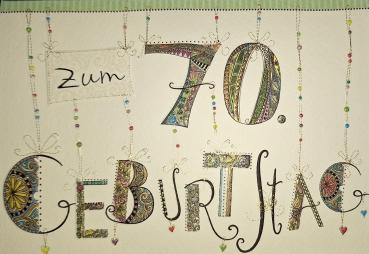 Zum 70. Geburtstag - Kopie